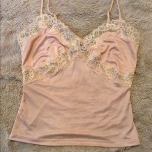 Express silk lace top size medium